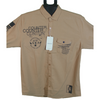 Light Pink Graphic Print Long Sleeve Shirt for Men