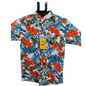 Tropical Floral Long Sleeve Shirt for Men