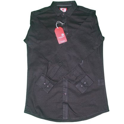 Classic Black Long Sleeve Shirt for Men
