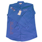 Blue Graphic Printed Long Sleeve Shirt for Men
