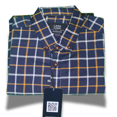 Blue Checkered